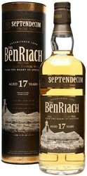 Виски Benriach, "Septendecim" Peated, 17 Years Old, in tube, 0.7 л