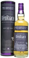 Виски Benriach, "Arumaticus Fumosus" Dark Rum Wood Finish, 12 years old, In Tube, 0.7 л
