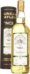 Виски "Glendullan" 11 Years Old, "NC2", 1996, in tube, 0.7 л