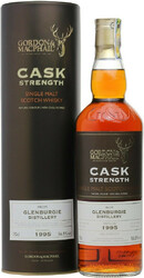 Виски Gordon & MacPhail, "Cask Strength" Glenburgie, 1995, in tube, 0.7 л