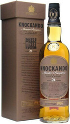 Виски Knockando "Master Reserve", 21 years, gift box, 0.7 л