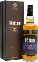 Виски Benriach, "Dunder" Peated 22 Years Old, gift box, 0.7 л