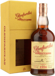 Виски Glenfarclas 1996 "Family Casks" (57,6%), gift box, 0.7 л