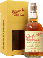 Виски Glenfarclas 1986 "Family Casks" (54,8%), gift box, 0.7 л