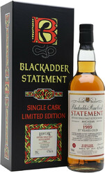 Виски Blackadder, "Raw Cask Statement" Macallan 27 Years Old, 1989, gift box, 0.7 л