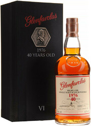 Виски Glenfarclas 40 Years Old, 1976, gift box, 0.7 л