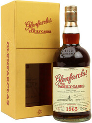 Виски Glenfarclas 1965 "Family Casks" (51,8%), gift box, 0.7 л