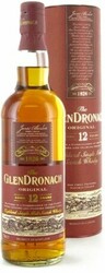 Виски "Glendronach" Original 12 years old, in tube, 0.7 л