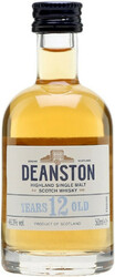 Виски "Deanston" Aged 12 Years, 50 мл