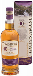 Виски "Tomintoul" 10 Years Old, in tube, 0.7 л