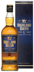 Виски "Highland Queen", 12 Years Old, gift box, 0.7 л