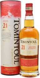 Виски "Tomintoul" 21 Years Old, gift box, 0.7 л