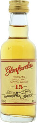Виски "Glenfarclas" 15 years, 50 мл