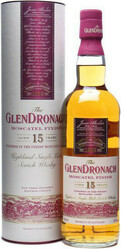 Виски Glendronach "Moscatel Finish" 15 years old, in tube, 0.7 л