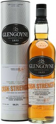 Виски "Glengoyne" Cask Strength Batch 3 (58,2%), in tube, 0.7 л