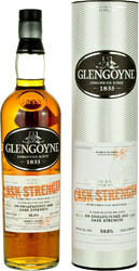 Виски "Glengoyne" Cask Strength Batch 4 (58,8%), in tube, 0.7 л