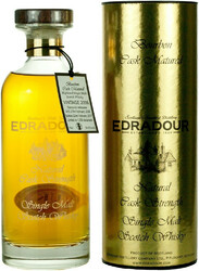 Виски "Edradour" Bourbon Cask Matured (59,8%), 2006, in tube, 0.7 л