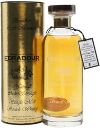 Виски Edradour, Bourbon Cask Matured (59,2%), 2006, in tube, 0.7 л