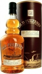 Виски Old Pulteney Single Cask, Cask Strength Unchill-Filtered 1991, in tube, 0.7 л