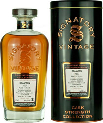 Виски Signatory Vintage, "Cask Strength Collection" Deanston 11 Years, 2006, metal tube, 0.7 л