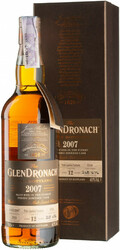 Виски Glendronach, "Single Cask" Pedro Ximenez Puncheon, 12 Years Old, 2007, gift box, 0.7 л