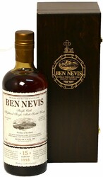 Виски "Ben Nevis" 15 Years Old, wooden box, 0.7 л