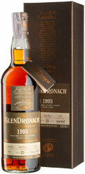 Виски Glendronach, "Single Cask" Port Pipe, 25 Years Old, 1993, gift box, 0.7 л
