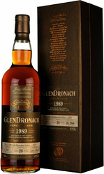 Виски Glendronach, "Single Cask" Pedro Ximenez Sherry Puncheon, 28 Years Old, 1989, gift box, 0.7 л