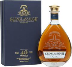 Виски "Glenglassaugh" 40 Years Old, wooden box, 0.7 л