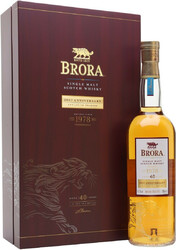 Виски "Brora" 40 Year Old, 1978, gift box, 0.7 л