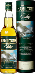 Виски "Hamiltons" Islay Blended Malt, in tube, 0.7 л