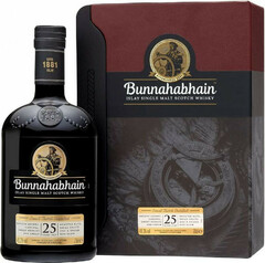 Виски "Bunnahabhain" 25 Years Old, gift box, 0.7 л