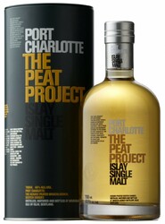 Виски Bruichladdich, "Port Charlotte" The Peat Project, in tube, 0.7 л