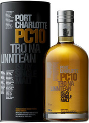 Виски Bruichladdich, "Port Charlotte" PC10 Tro Na Linntean, in tube, 0.7 л