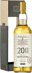 Виски Wilson & Morgan, "Caol Ila" 1st Fill Bourbon Barrel, 2011, gift box, 0.7 л