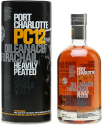 Виски Bruichladdich, "Port Charlotte" PC12 Oileanach Furachail, in tube, 0.7 л
