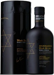 Виски Bruichladdich, "Black Art" Edition 04.1, 1990, in tube, 0.7 л