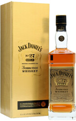 Виски Jack Daniels №27 Gold Tennessee Whiskey, gift box, 0.7 л