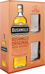 Виски Bushmills Original, with 2-glass box, 0.7 л
