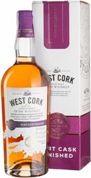 Виски "West Cork" Small Batch Port Cask, gift box, 0.7 л