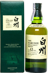 Виски Suntory, "Hakushu" 12 years, gift box, 0.7 л