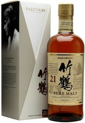 Виски Nikka, "Taketsuru" Pure Malt 21 Years Old, gift box, 0.7 л