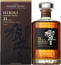 Виски Suntory, "Hibiki" 21 years, gift box, 0.7 л