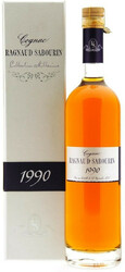 Коньяк Ragnaud-Sabourin, Grande Champagne 1er Cru AOC, 1990, gift box, 0.7 л
