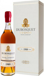Коньяк "Dubosquet" Millesime Grande Champagne AOC Premier Cru, 1989, gift box, 0.7 л
