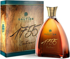 Коньяк Gautier X.O. Extra 1755, gift box, 0.7 л