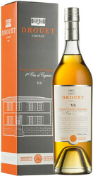 Коньяк Drouet, VS, Cognac Grande Champagne AOC, gift box, 0.7 л