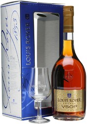 Коньяк Louis Royer VSOP, gift box with glass, 0.7 л