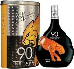 Коньяк Meukow, "90 Proof", metal box, 0.7 л