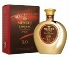 Коньяк Menuet X.O., gift box, 0.7 л